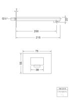 Steinberg 160 2310 Wand-Auslauf f&uuml;r Waschtisch oder...