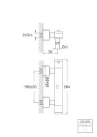 Steinberg 235 1100 Aufputz-Einhebelmischer &frac12;?...