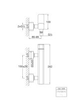 Steinberg 235 1200 Aufputz-Einhebelmischer &frac12;?...