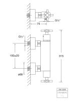 Steinberg 250 3200 Aufputzthermostat &frac12;? f&uuml;r...