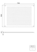 Steinberg 390 6712 Relax Rain Regenpaneel 550 mm x 750 mm