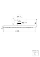 Steinberg 100 1686 Regenbrause &oslash; 250 mm x 8 mm