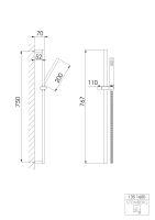 Steinberg 135 1600 Brausegarnitur