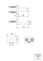 Steinberg 450 2400 Handtuchhaken