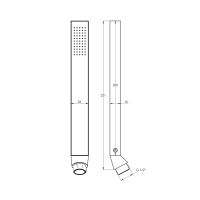 Treos Metall-Handbrause Serie 175