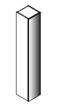 Lanzet Hochschrank 30,7 x 180 x 32 cm Anschlag rechts verschiedene Farben