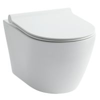 LAVABO A/S Studio Wand-Tiefspül-WC Weiß mit Sitz