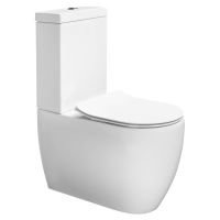 LAVABO A/S Glomp Stand-Tiefspül-WC mit Ohne Spülrand, mit Spülkasten Grau Matt