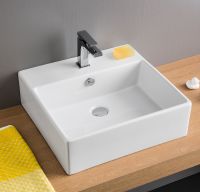 LAVABO A/S Boxo 1010 Slim Waschtisch, Weiß