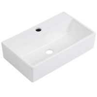 LAVABO A/S Boxo 1080 Slim Handwaschbecken, Weiß