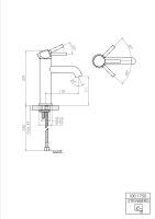 Steinberg 100 1750 Waschtisch-Einhebelmischer ohne...