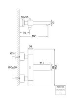 Steinberg 160 3100 Aufputzthermostat &frac12;? f&uuml;r...