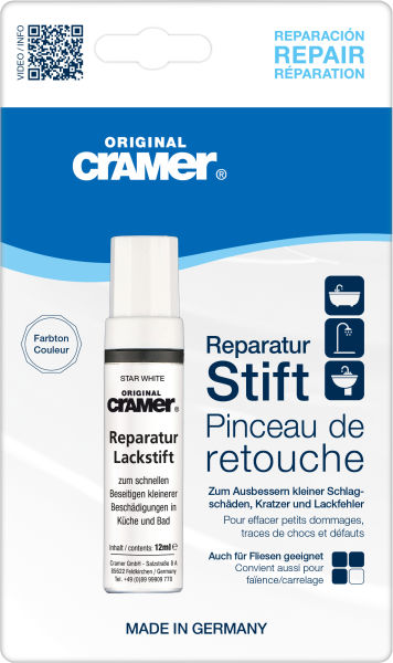 CRAMER Reparatur-Stift 12 ml star white