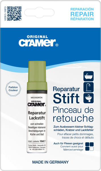 CRAMER Reparatur-Stift 12 ml moosgrün