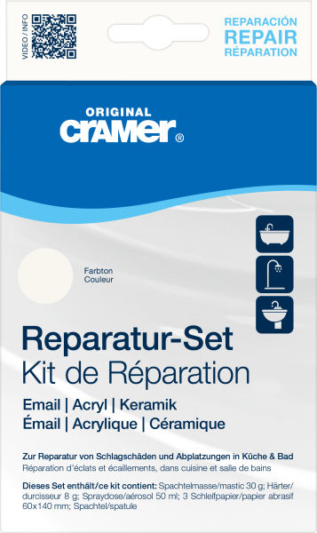 CRAMER Reparatur-Set weiß alpin