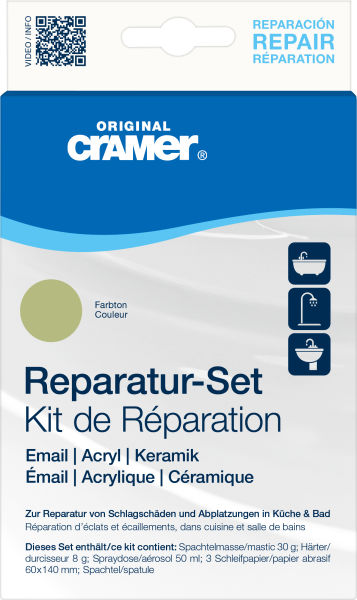 CRAMER Reparatur-Set moosgrün